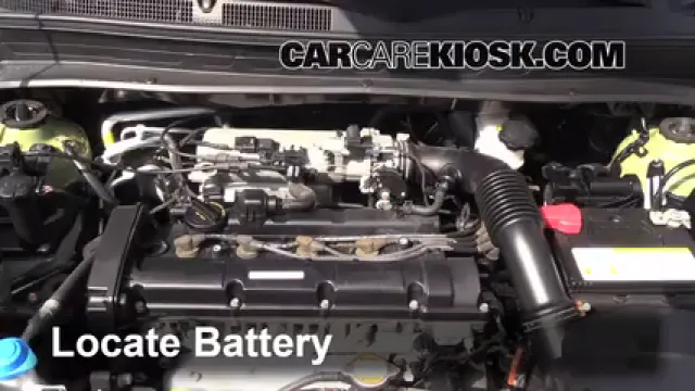 2011 Kia Soul Plus 2.0L 4 Cyl. Battery Replace